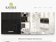 Tablet Screenshot of kaybeegroup.co.uk